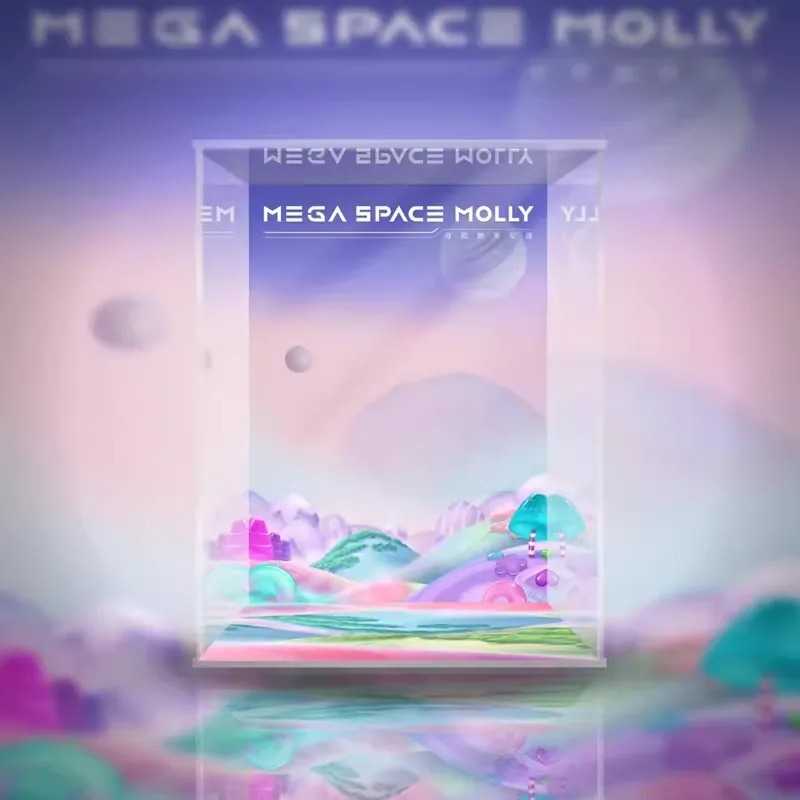 【AOWOBOX】Pop Mart 泡泡瑪特 MEGA SPACE MOLLY 400% Jelly Beans 公仔 專屬展示盒