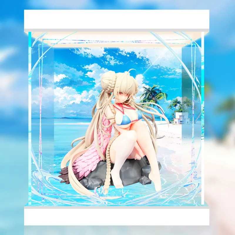 預購 | 展示盒 | AmiAmi 碧藍航線 可畏 海邊的“皇家淑女”Ver.模型公仔主題展示盒【AOWOBOX】