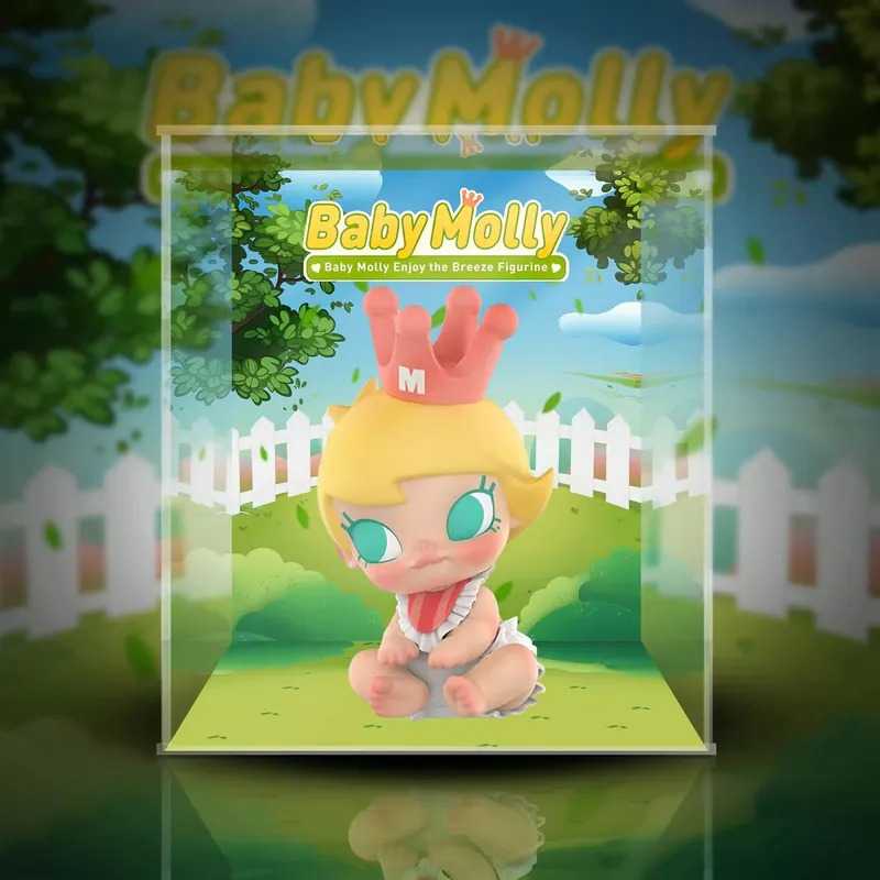 [AOWOBOX] Pop Mart 泡泡瑪特 Baby MOLLY 吹吹風 主題展示盒