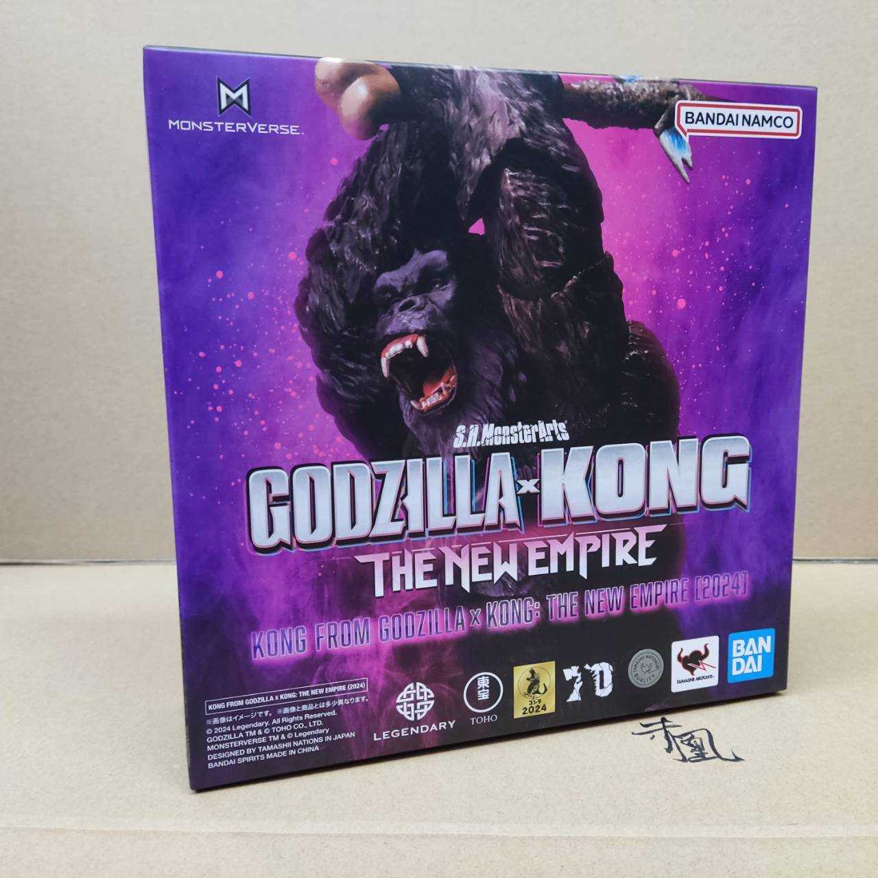 【現貨】BANDAI SHM 哥吉拉與金剛 金剛 新帝國 2024 公仔【岡山 玩具糾糾】