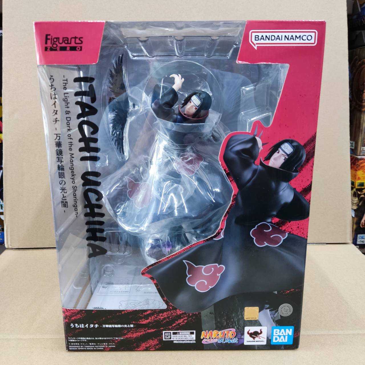 【現貨】BANDAI ZERO 超激戰 火影忍者 宇智波鼬-萬花筒寫輪眼之光與闇- 代理版 【岡山 玩具糾糾】