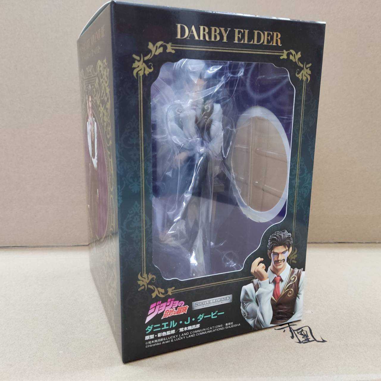 【現貨】雕像傳說 JOJO 第三部 丹尼爾 J 達比 賭神 公仔 PVC【岡山 玩具糾糾】