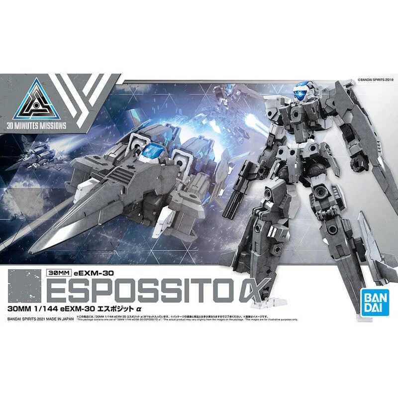 賈克魔玩具 現貨 萬代 BANDAI 30MM 1/144 eEXM-30 埃斯波西託α 5062067