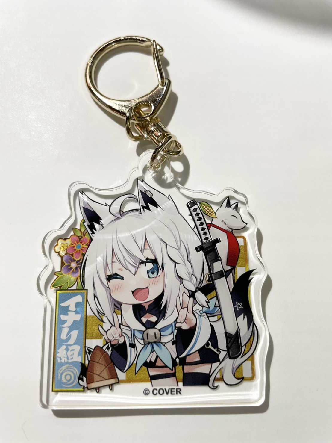 現貨 Hololive 開催記念  壓克力吊飾 ALTERNATIVE PROTOLIVE＃2 百鬼 巫女 白上 大神