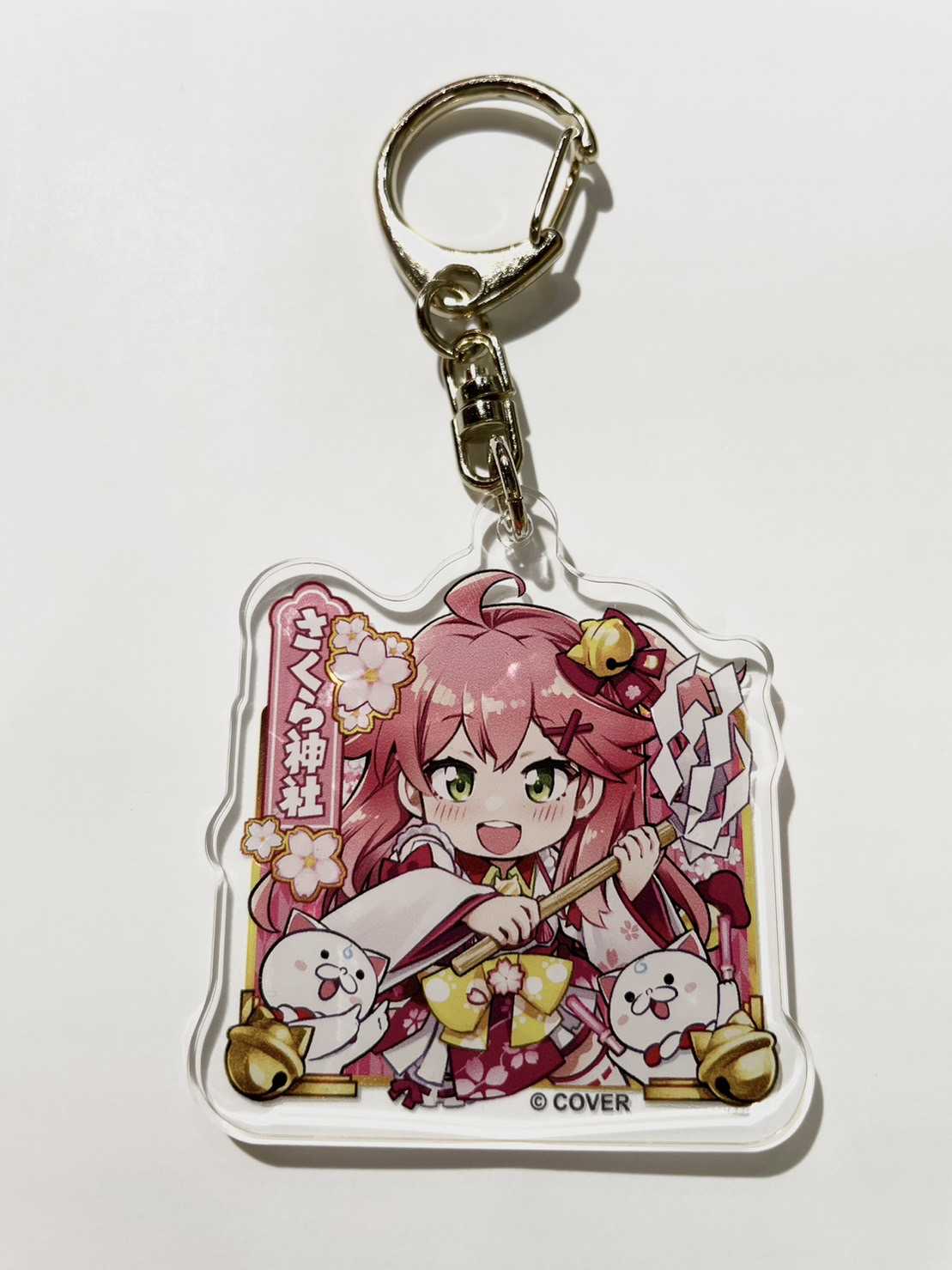 現貨 Hololive 開催記念  壓克力吊飾 ALTERNATIVE PROTOLIVE＃2 百鬼 巫女 白上 大神