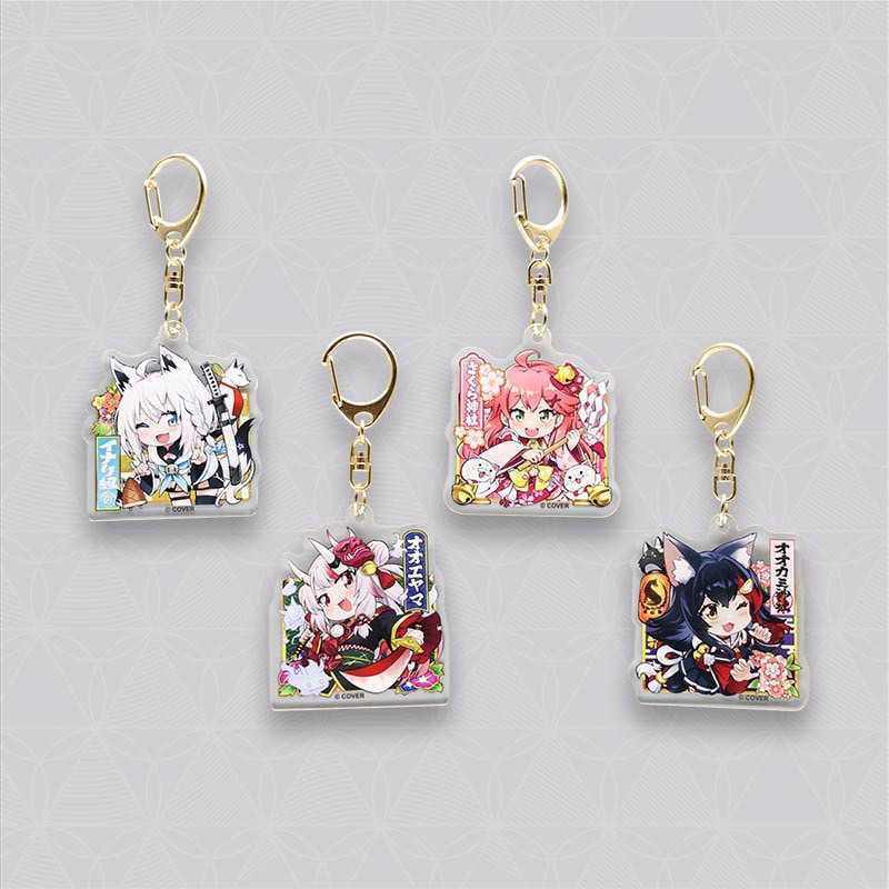 現貨 Hololive 開催記念  壓克力吊飾 ALTERNATIVE PROTOLIVE＃2 百鬼 巫女 白上 大神