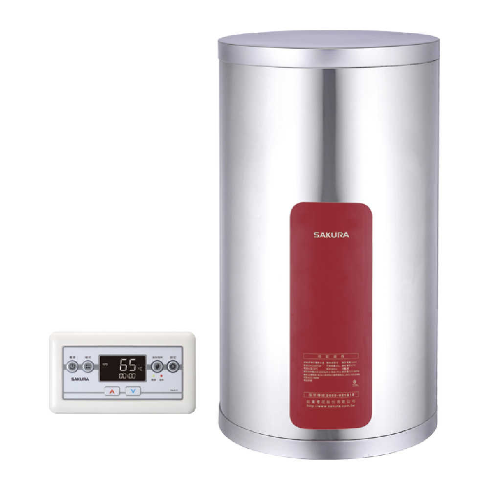 【SAKURA 櫻花】12加侖-直掛式儲熱式標準e省電電熱水器 EH-1210TS6/S4