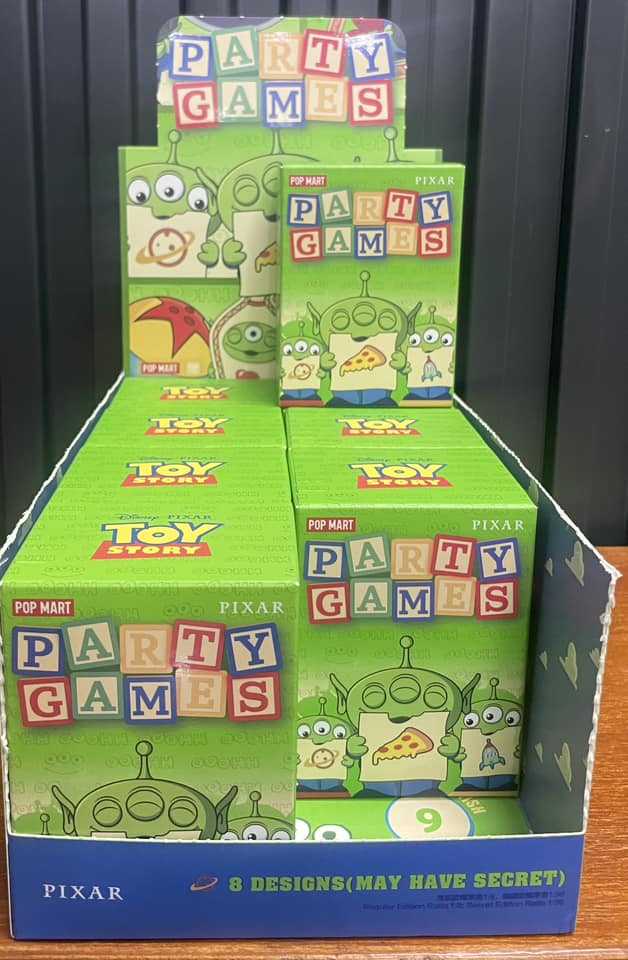 泡泡瑪特 三眼怪聚會遊戲系列場景盲盒