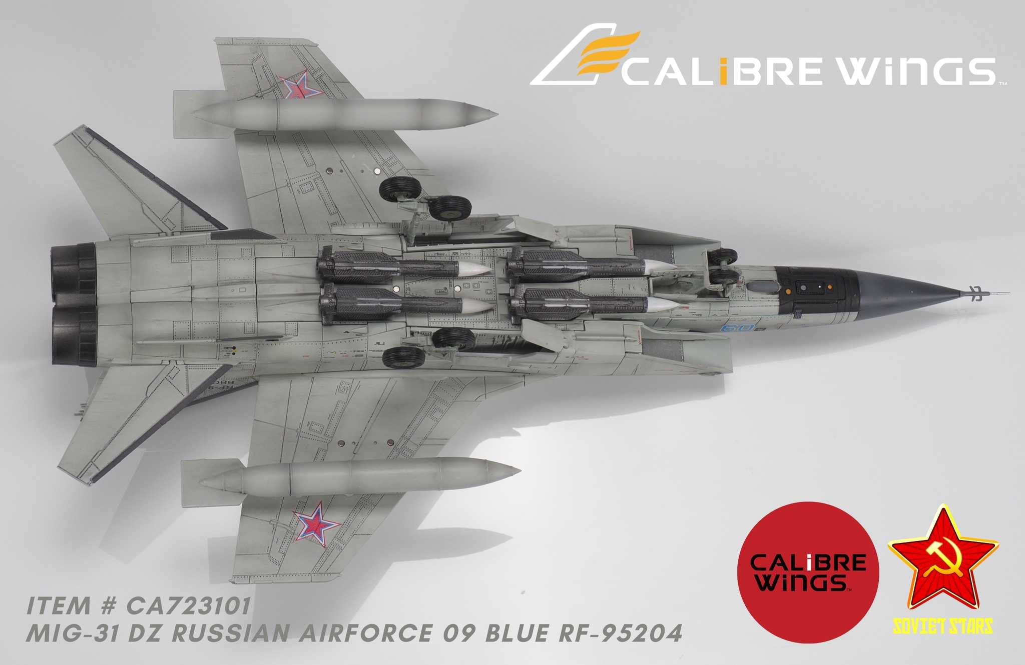 《IHL》 Calibre Wings 1:72 俄羅斯空軍 Mig-31 *精緻典藏版* CA723101