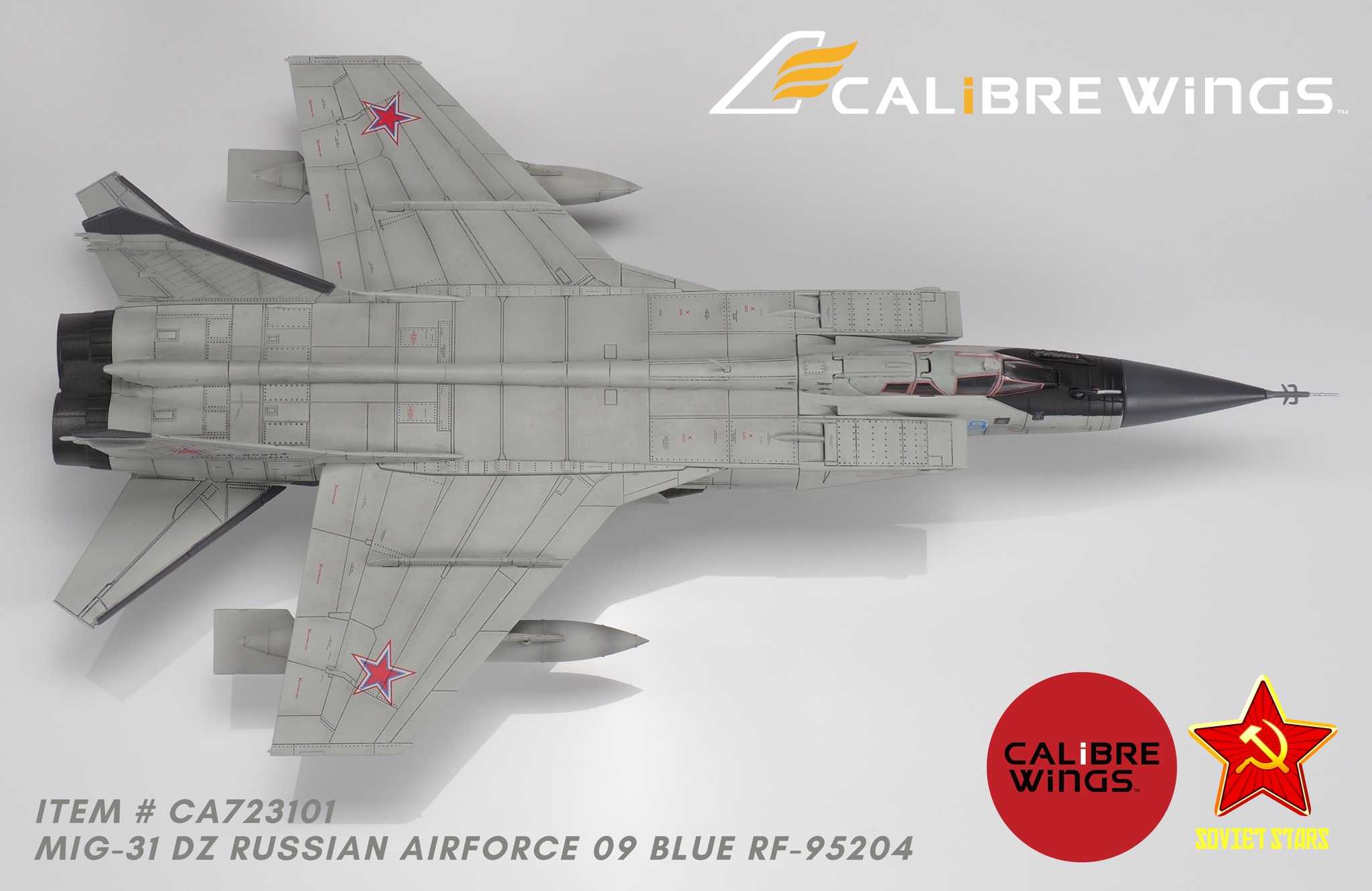 《IHL》 Calibre Wings 1:72 俄羅斯空軍 Mig-31 *精緻典藏版* CA723101