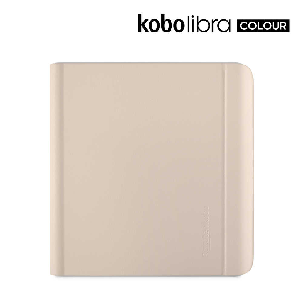 Kobo Libra Colour 原廠磁感應保護殼(附筆槽) 奶茶米