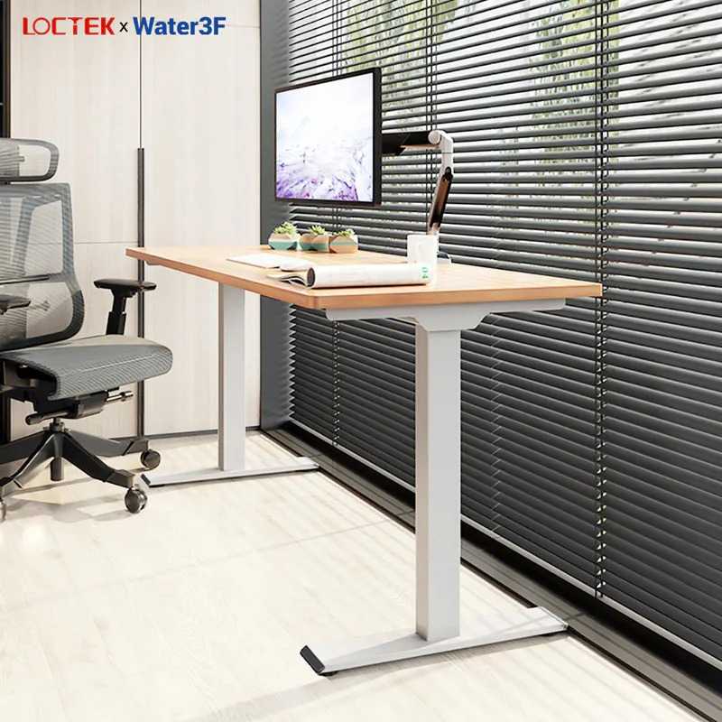 樂歌Loctek｜三段式雙馬達穩定升降 人體工學電動升降桌 DF1 抗噪/耐重 進階款 免運費免安裝