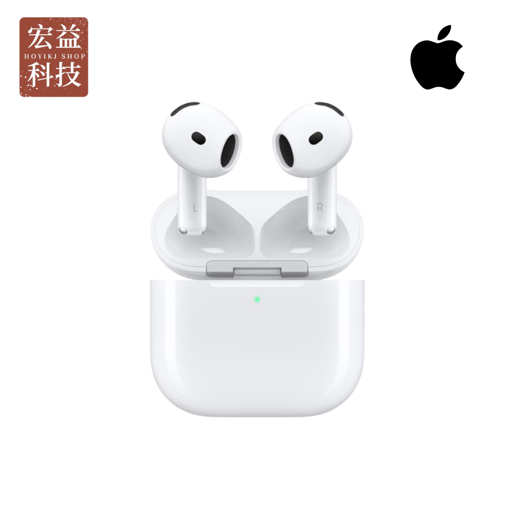Apple AirPods 4 主動式降噪款 標準版 藍芽耳機 USB-C充電盒【宏益科技行】