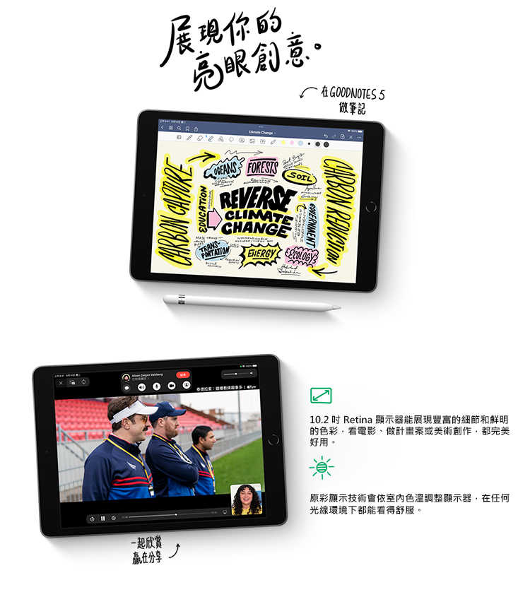 Apple 第九代 iPad 10.2 吋 9th WiFi 64G  全新台灣公司貨