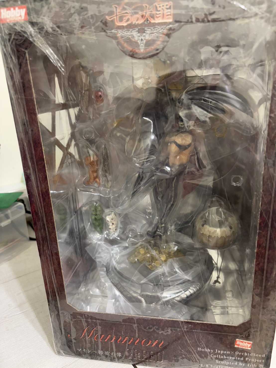 Hobby japan限定 日空版魔王默示錄 七大罪 強欲 色慾 瑪門 原色版 全新未拆