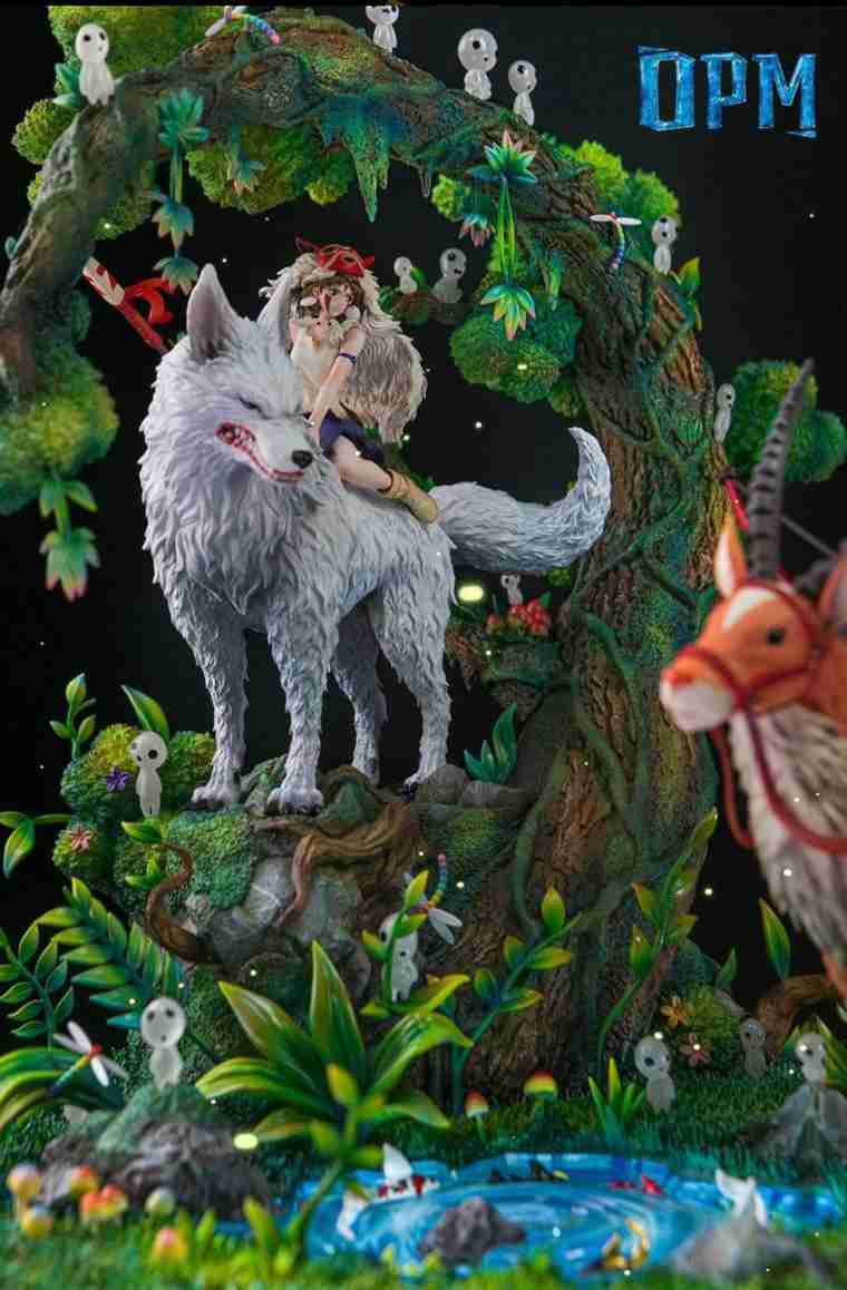 爆爆豬【海外現貨】OPM 魔法公主 宮崎駿動畫系列004