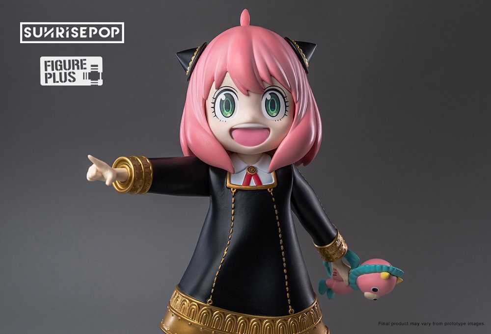 【全新】SUNRISEPOP FigurePLUS+系列 間諜家家酒 安妮亞 不可動搪膠公仔