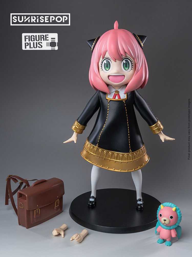 【全新】SUNRISEPOP FigurePLUS+系列 間諜家家酒 安妮亞 不可動搪膠公仔