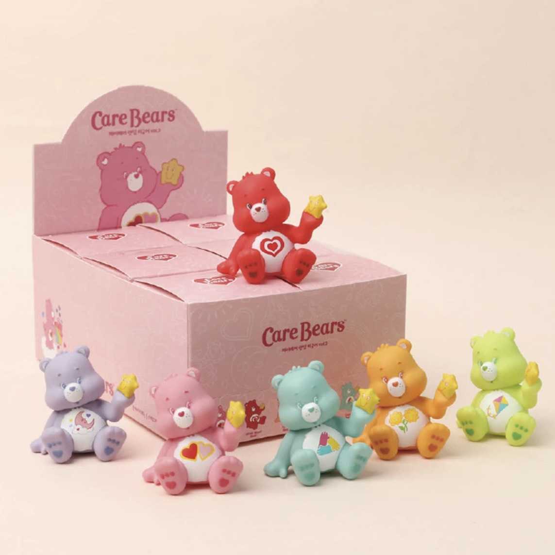 【冷門玩具】🆙『預購』10月 盲盒預購 CARE BEARS 彩虹熊 愛心熊 坐坐系列 盲盒 盒玩  一中盒6入