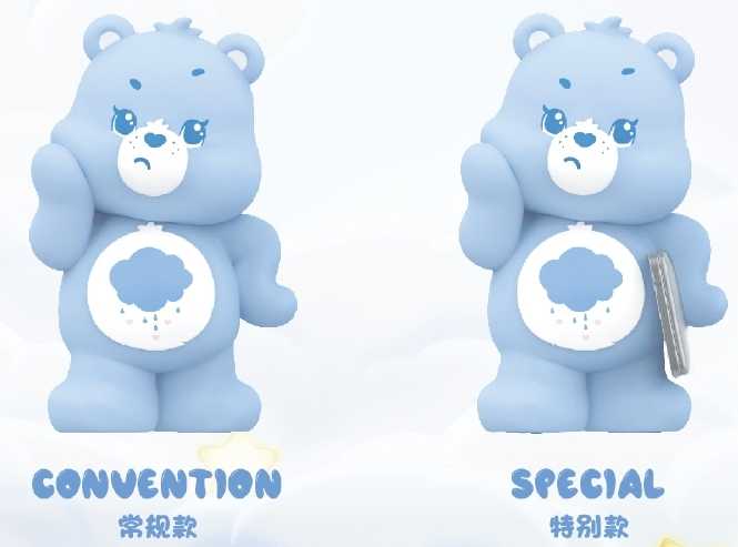 【冷門玩具】📣現貨盲盒📣 愛心小熊微光日常系列小熊頭 萌粒盲盒  一中盒6入