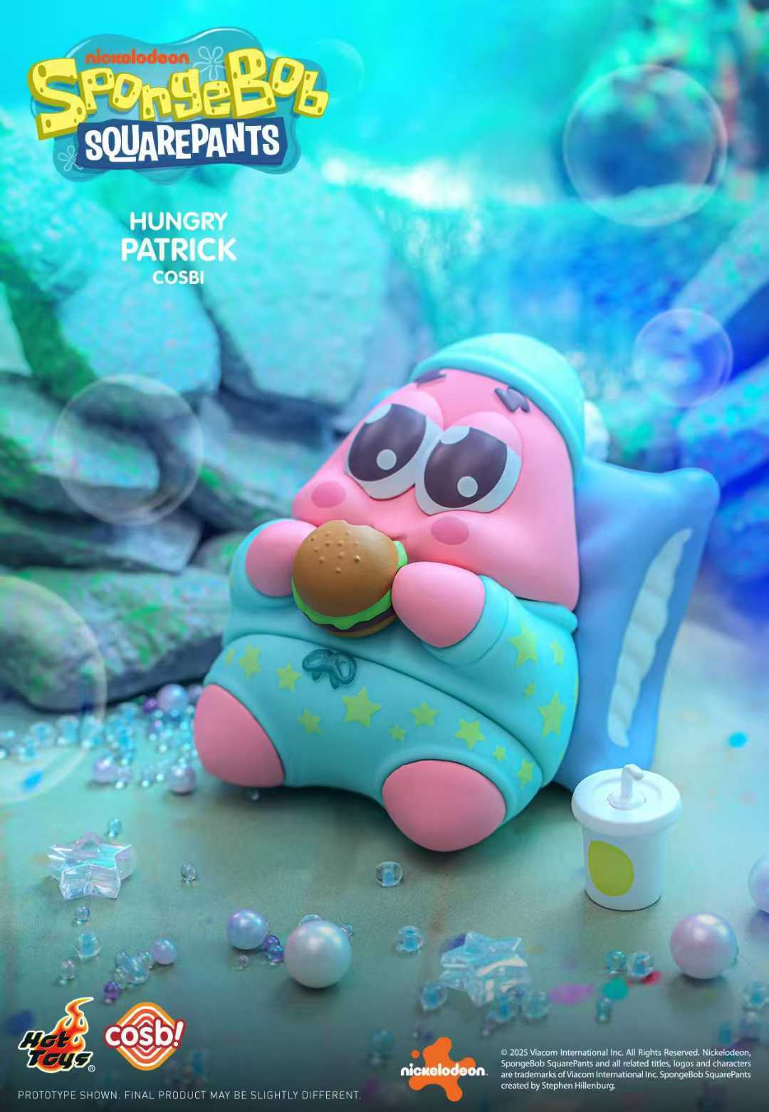 【冷門玩具】🆕『預購』 盲盒預購 COSBI 海綿寶寶迷你人偶 盲盒  一中盒8入