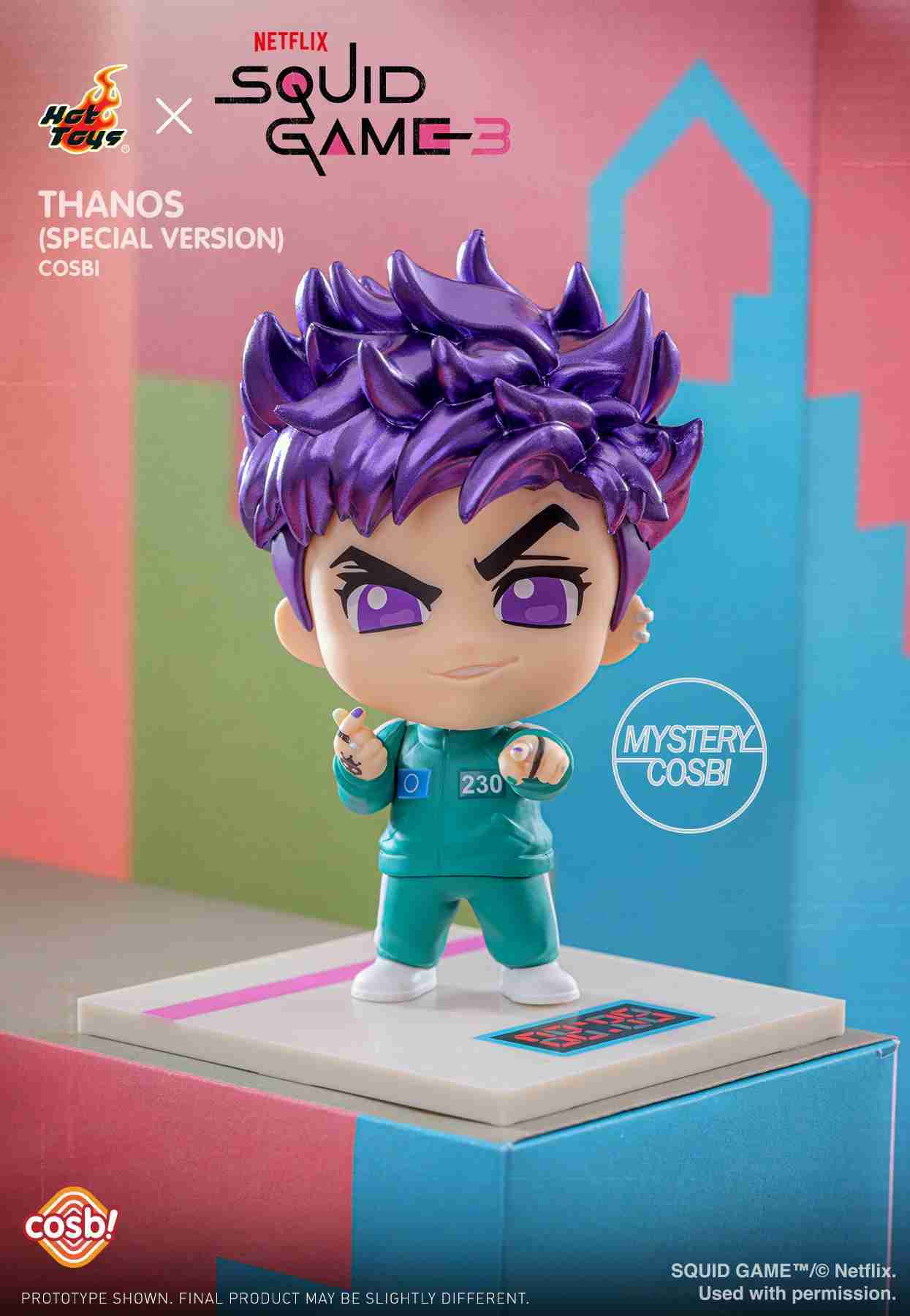 【冷門玩具】『預購』預購盲盒 Hot Toys 魷魚遊戲第二彈 盲盒 一中盒8入