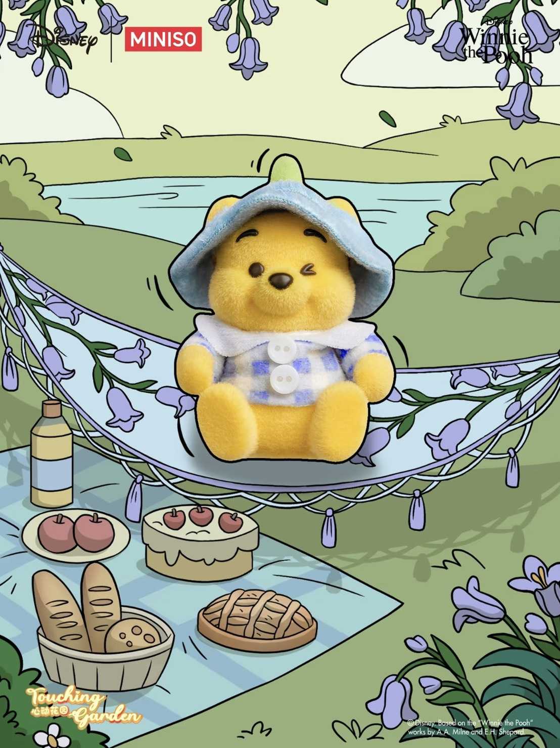 【冷門玩具】『預購』預購盲盒 迪士尼 小熊維尼 心動花園系列 手辦 盲盒 一中盒6入