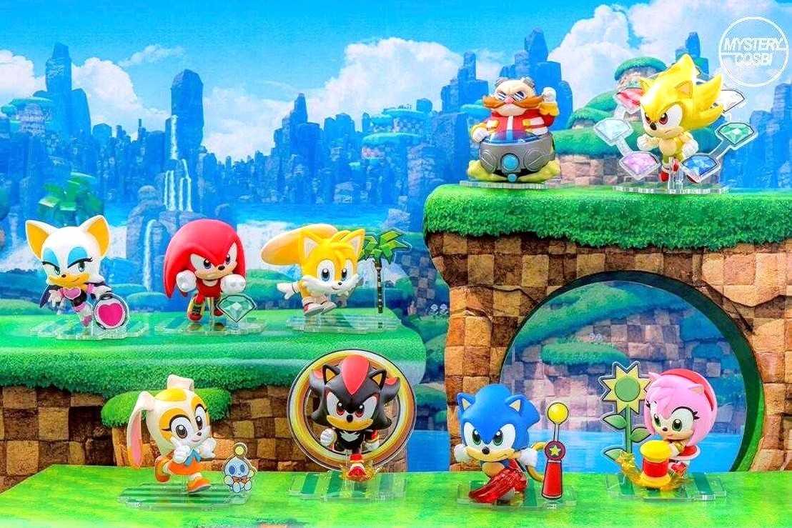 【冷門玩具】『預購』 預購盲盒 Cosbi 音速小子 盲盒 一中盒8入