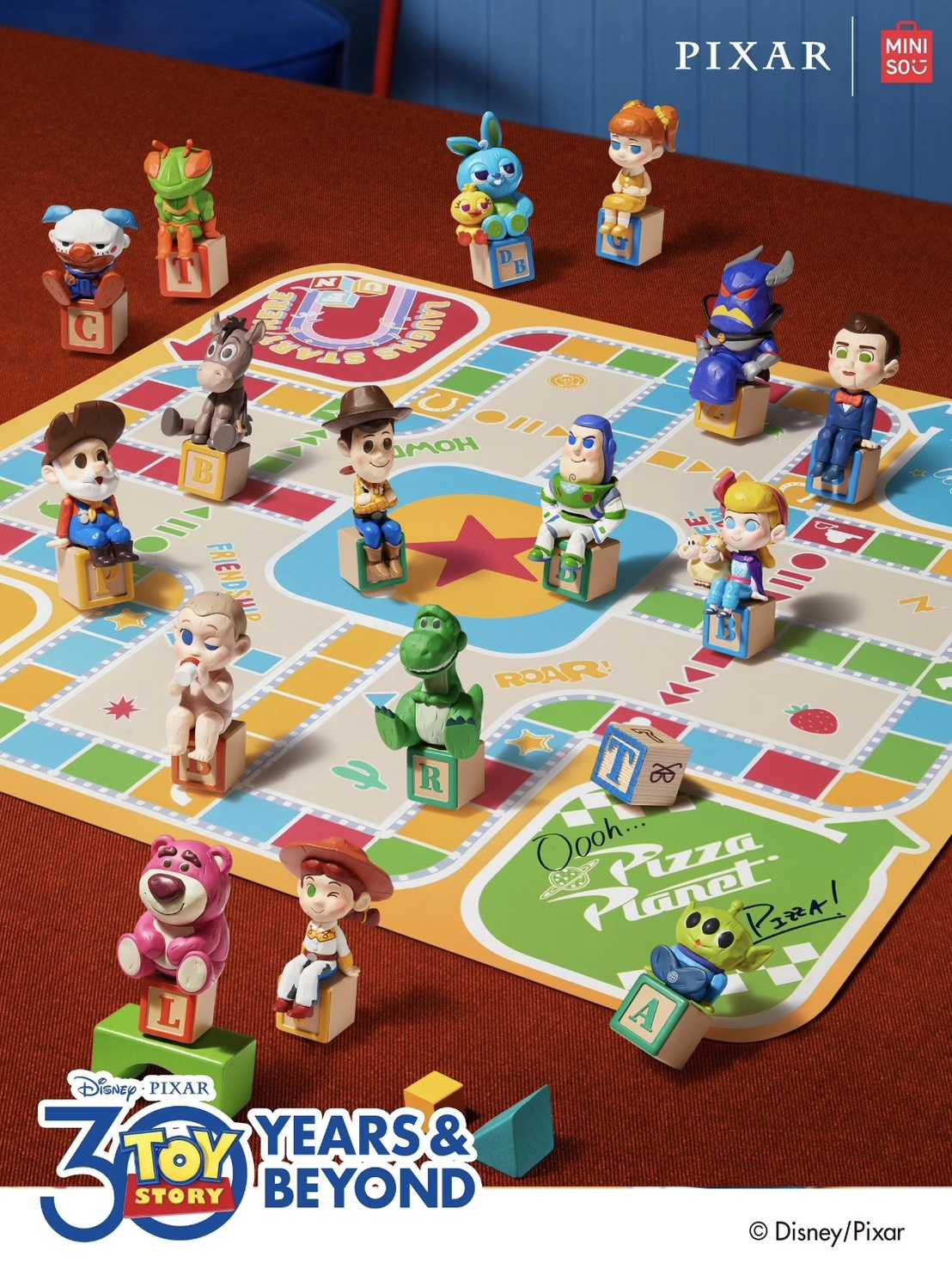 冷門玩具】『預購』預購盲盒玩具總動員30th復刻時光紀念版飛行棋盲盒一中盒16入- 冷門玩具| 購物橘子