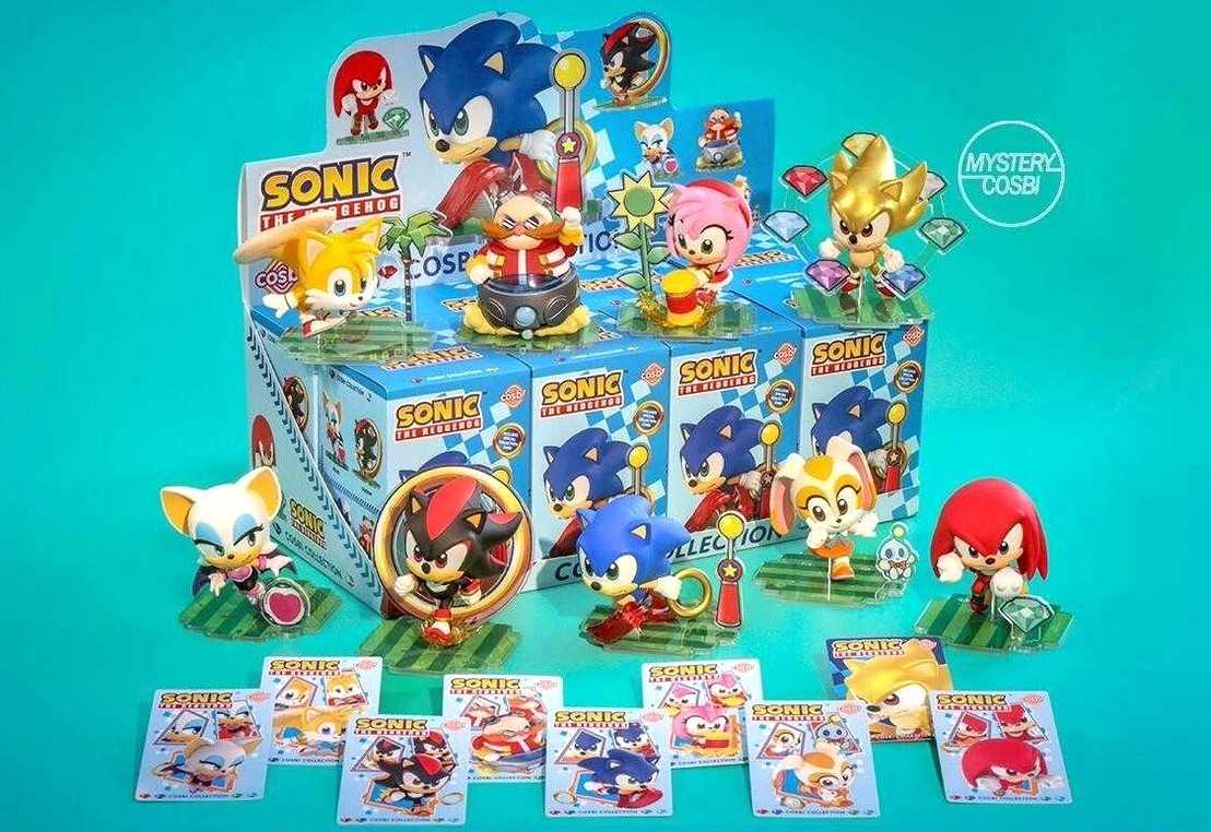 【冷門玩具】『預購』 預購盲盒 Cosbi 音速小子 盲盒 一中盒8入