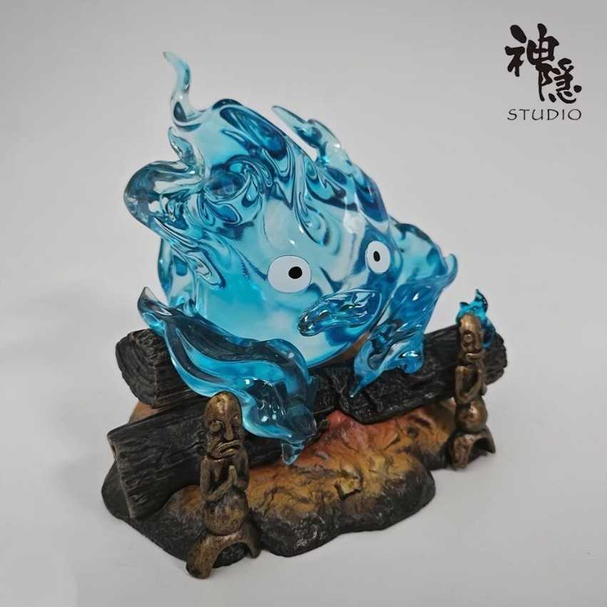 【冷門玩具】📣現貨GK📣GK 神隱 卡西法 紅色\u0026異色 呼吸夜燈｜宮崎駿