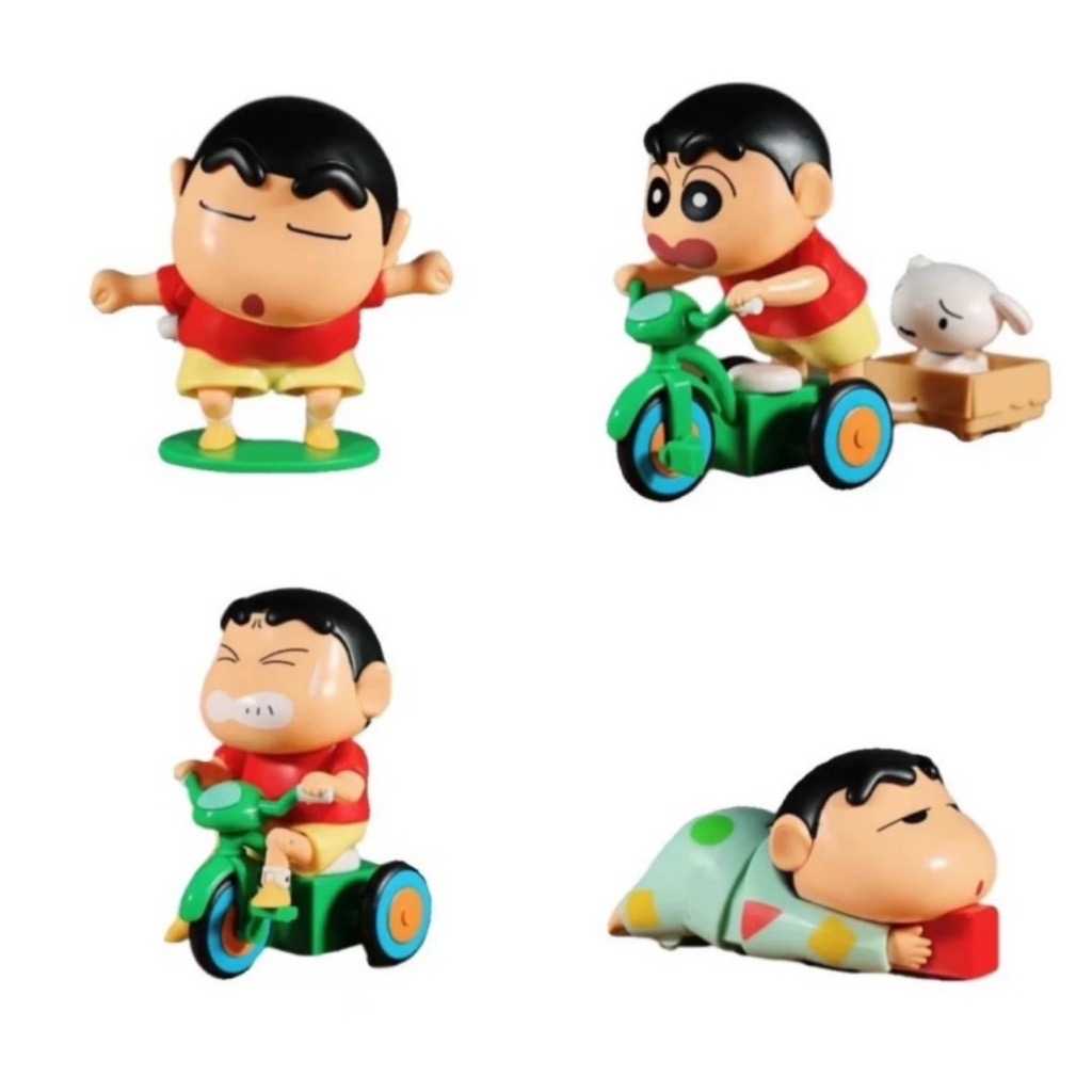 【冷門玩具】【盲盒線上抽】📣現貨盲盒📣 52TOYS 蠟筆小新 動感新生活 發條公仔 盲盒 一中盒4入