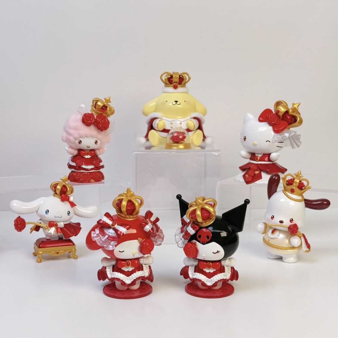 【冷門玩具】『預購』預購盲盒  三麗鷗家族 玫瑰之夜系列 盲盒 一中盒6入