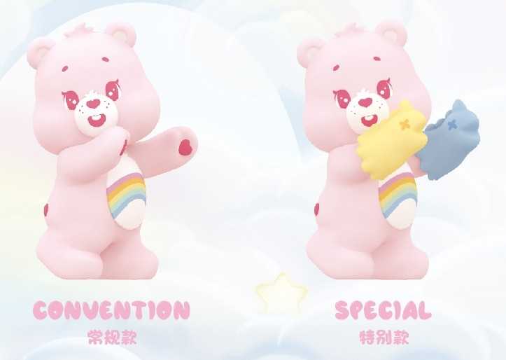 【冷門玩具】📣現貨盲盒📣 愛心小熊微光日常系列小熊頭 萌粒盲盒  一中盒6入