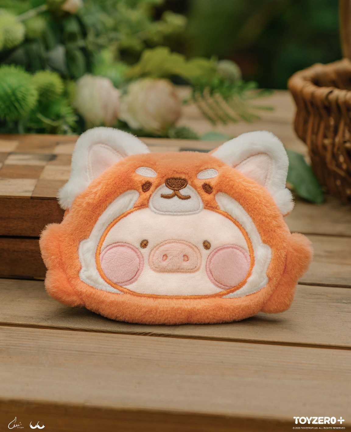 【冷門玩具】📣現貨盲盒📣罐頭豬LuLu豬 動物派對系列 - 毛絨隨身包 盲盒 一中盒6入