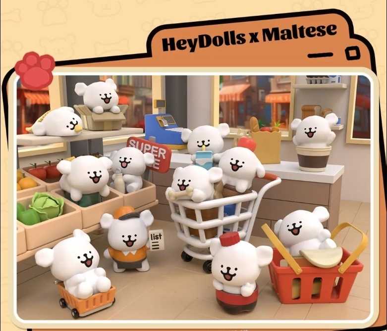 【冷門玩具】📣現貨盲袋📣 線條小狗便利商店系列 萌粒盲袋 盲盒  一中盒12入