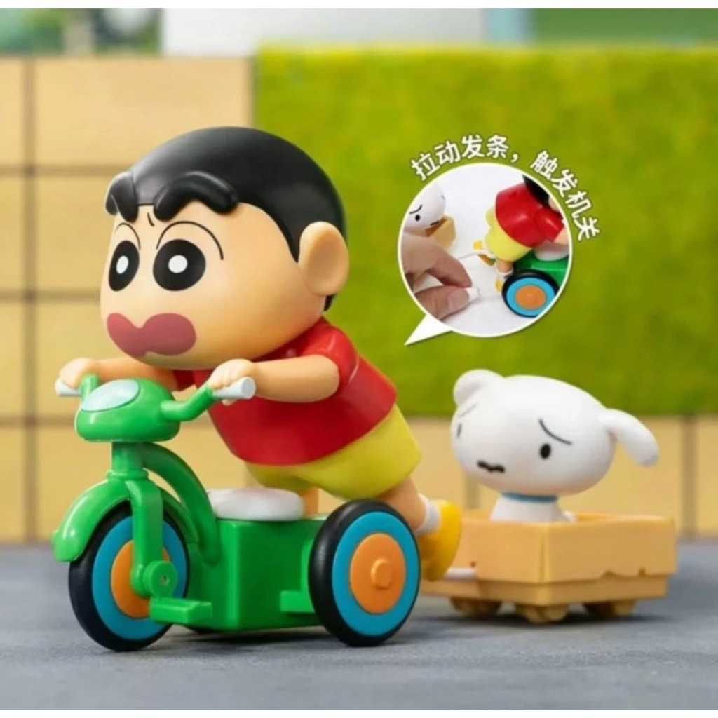 【冷門玩具】【盲盒線上抽】📣現貨盲盒📣 52TOYS 蠟筆小新 動感新生活 發條公仔 盲盒 一中盒4入