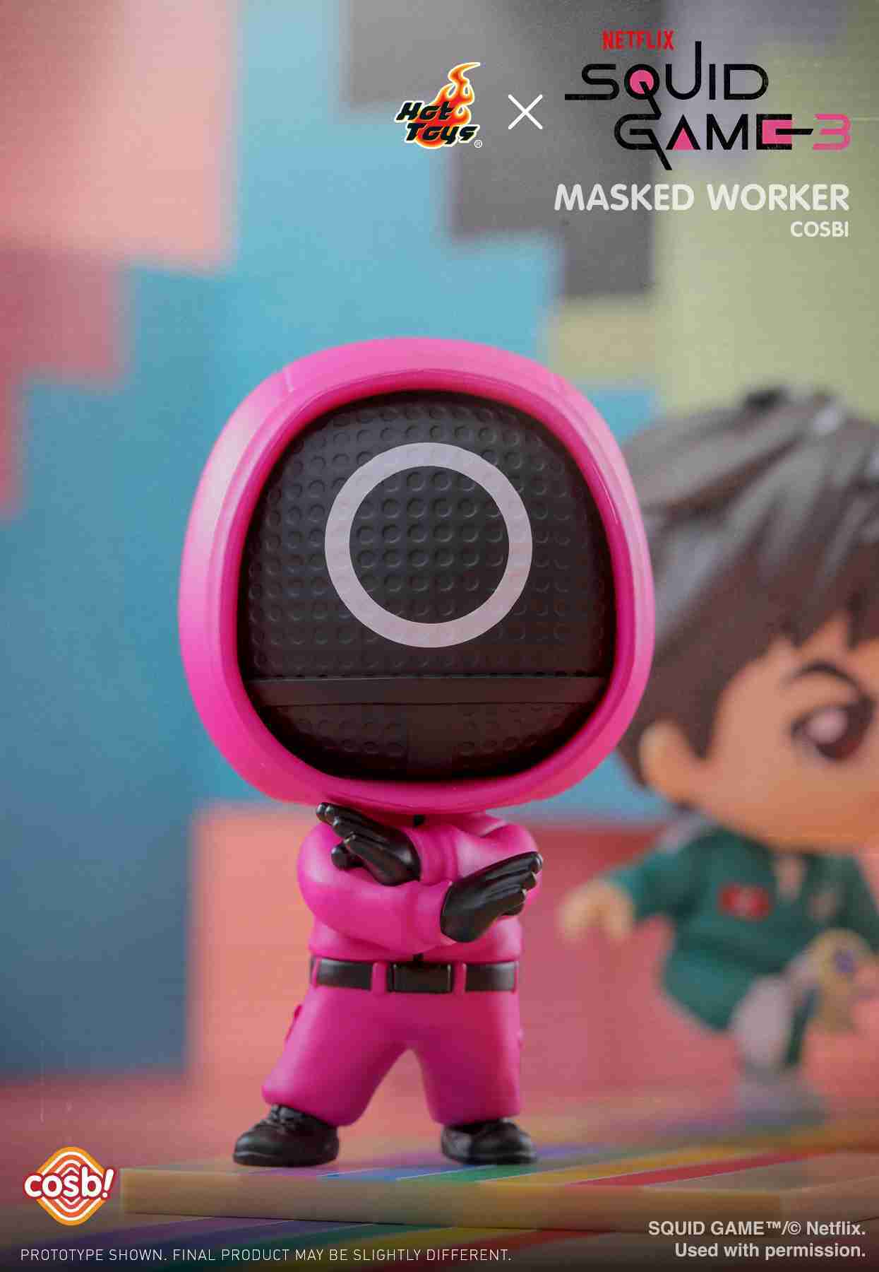 【冷門玩具】『預購』預購盲盒 Hot Toys 魷魚遊戲第二彈 盲盒 一中盒8入