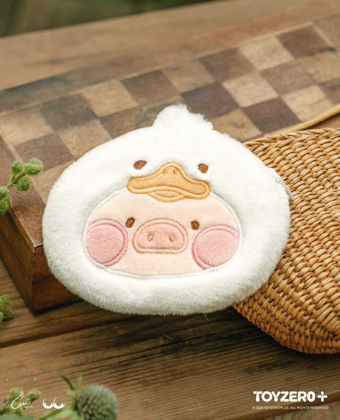 【冷門玩具】📣現貨盲盒📣罐頭豬LuLu豬 動物派對系列 - 毛絨隨身包 盲盒 一中盒6入