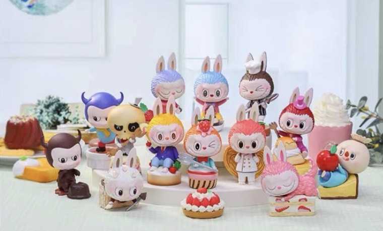 【冷門玩具】📣現貨盲盒📣 POPMART 泡泡瑪特 LABUBU 甜點系列 盲盒 一中盒9入