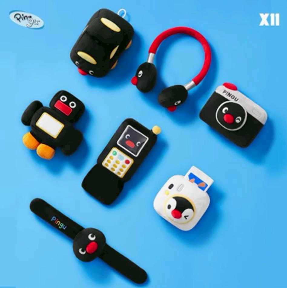 【冷門玩具】📣現貨盲盒📣 Pingu的機智生活系列毛絨  盲盒 一中盒6入