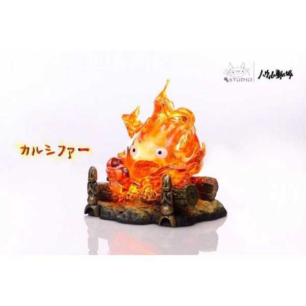 【冷門玩具】📣現貨GK📣GK 神隱 卡西法 紅色\u0026異色 呼吸夜燈｜宮崎駿