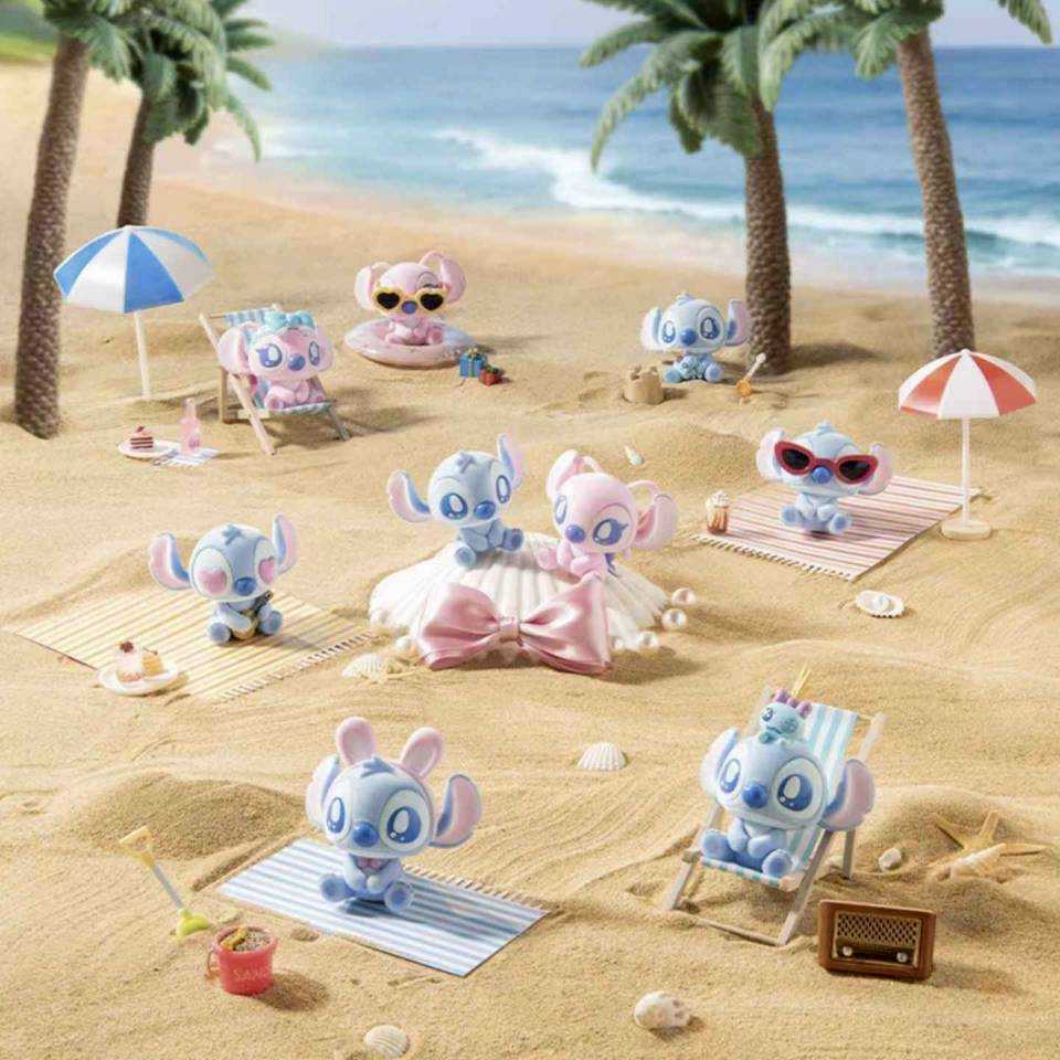 【冷門玩具】🆕『預購』預購盲盒 迪士尼史迪奇告白系列植絨 掛件盲盒  一中盒8入