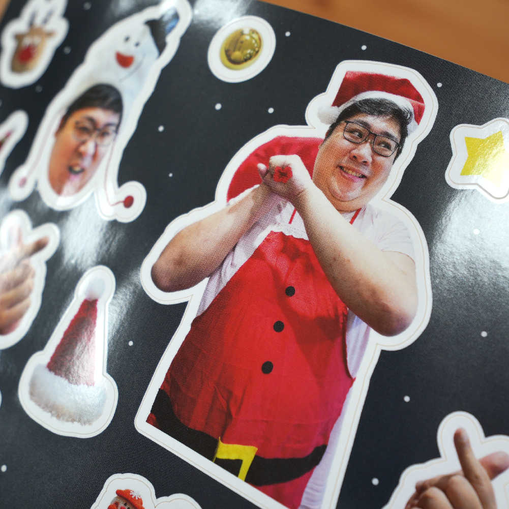 【瘋狗娛樂】聖誕老動🎅貼紙組