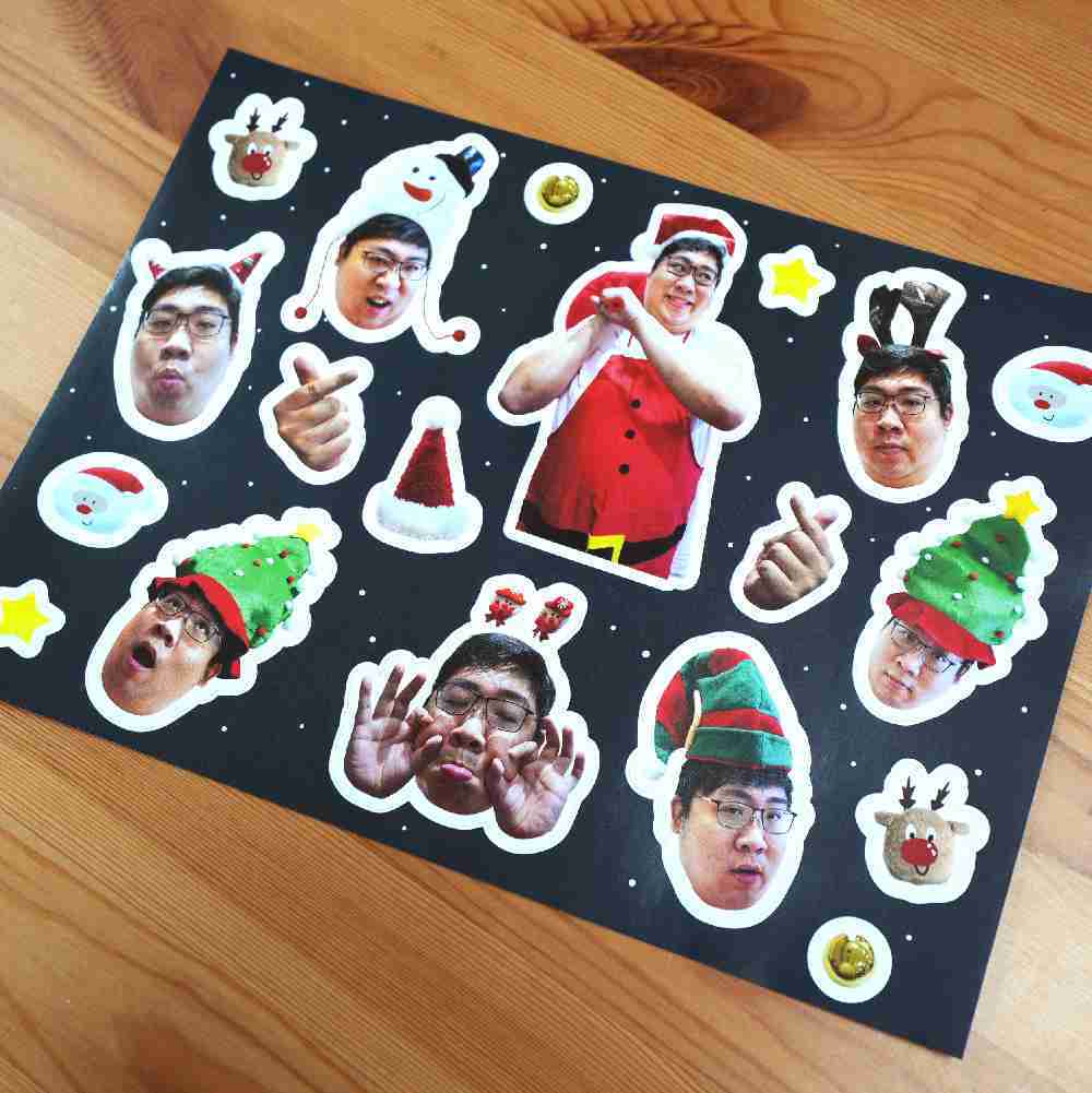 【瘋狗娛樂】聖誕老動🎅貼紙組