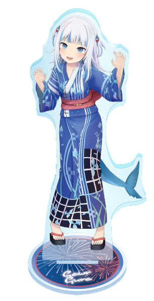 123Gawr Gura 立牌【浴衣】