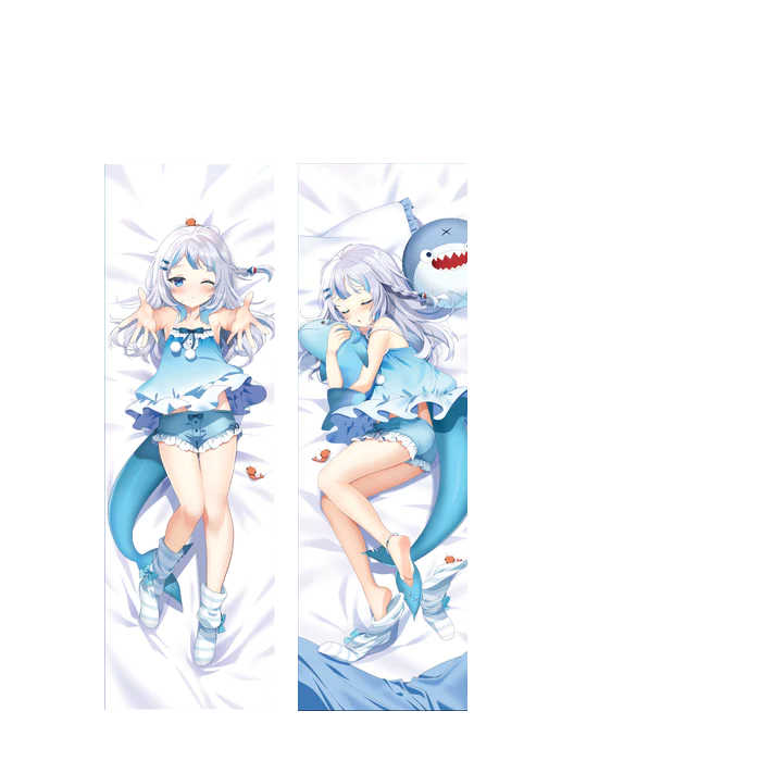 123Gawr Gura 400萬紀念抱枕