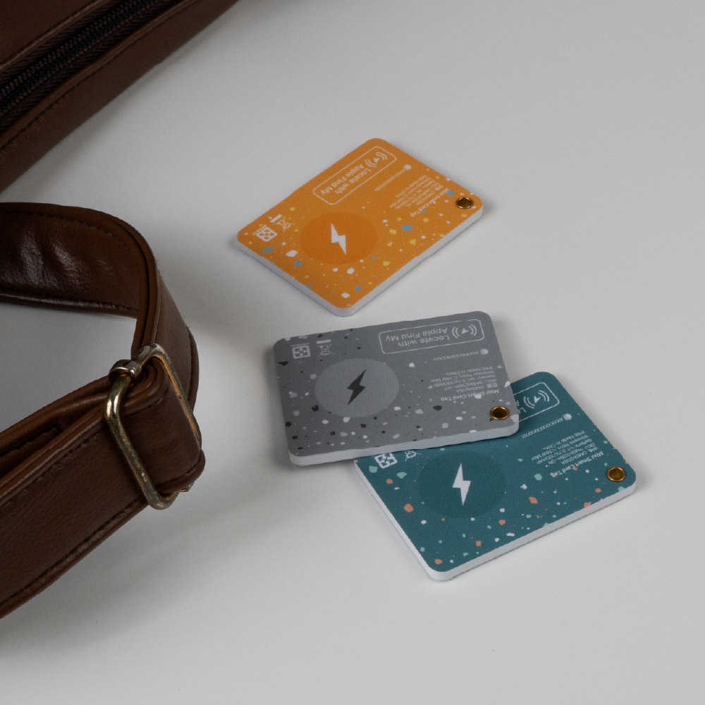 【omars】uTag智慧防丟卡｜iOS專用｜無線充電｜支援手機內建APP