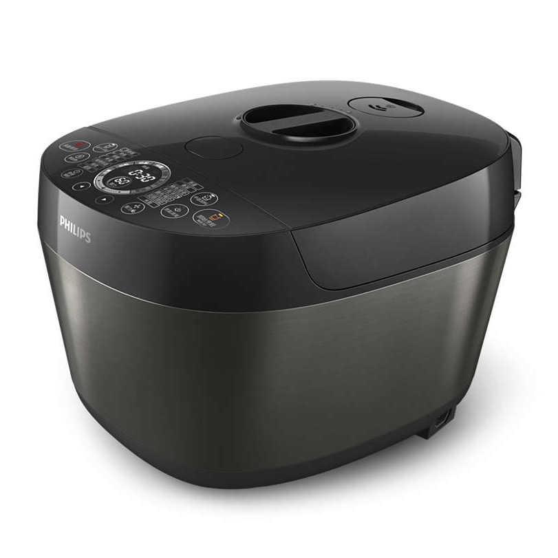 【福利品】 PHILIPS 飛利浦 雙重溫控智慧萬用鍋 / 壓力鍋 HD2141 鈦灰黑