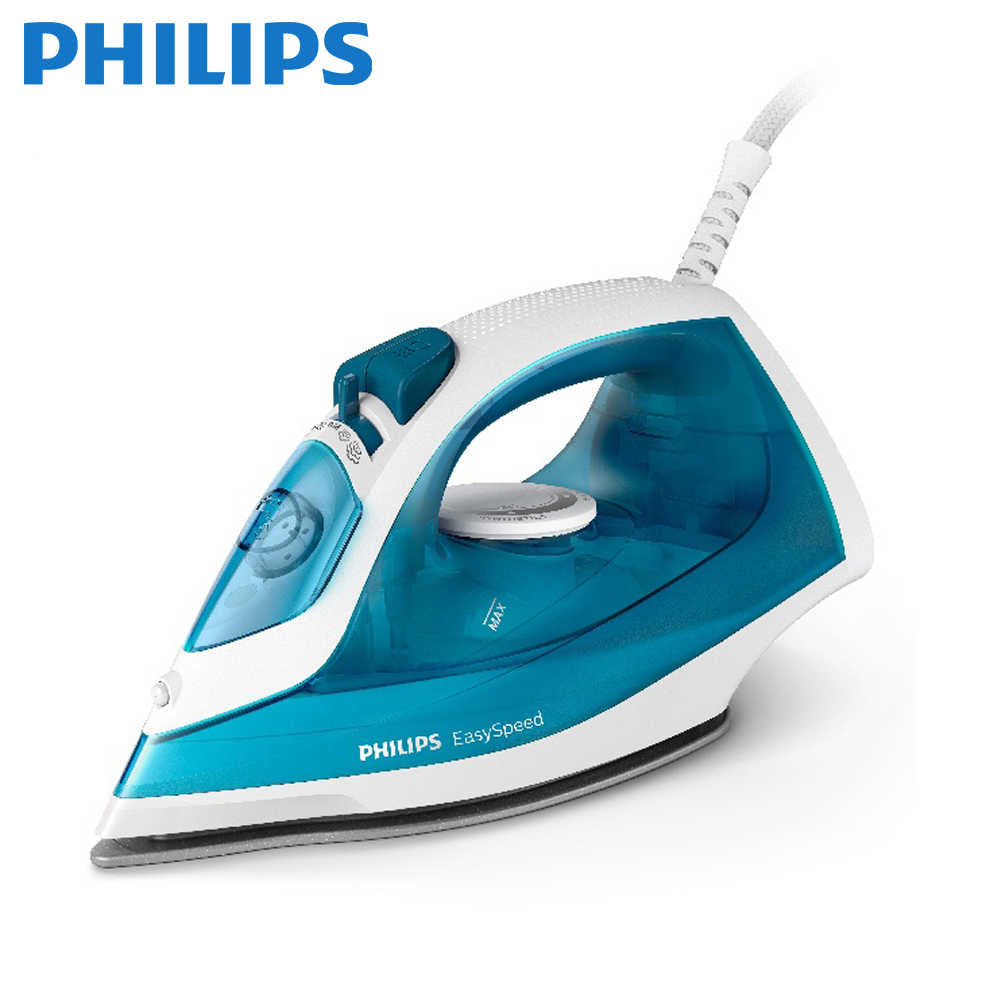 PHILIPS 飛利浦 EasySpeed 蒸氣電熨斗 GC1742 藍白色